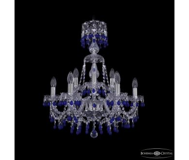Подвесная люстра Bohemia Ivele Crystal 1410/6+3/195/XL-66 Ni V3001