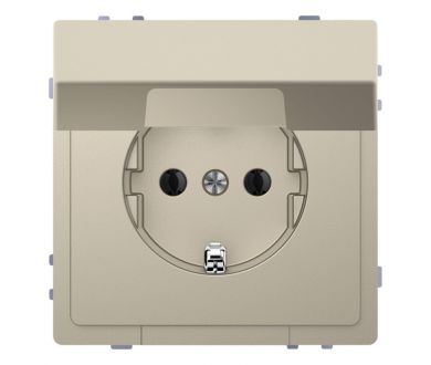 Розетка Schneider Electric Merten D-Life 16A с/з и крышкой MTN2310-6033