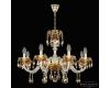 Подвесная люстра Bohemia Ivele Crystal 5417/8/240 G Amber/M-1F K721