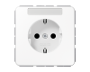 Розетка штепсельная Schuko Jung CD1520NAWW