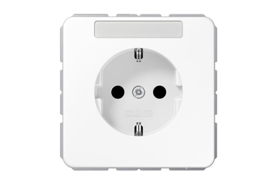 Розетка штепсельная Schuko Jung CD1520NAWW