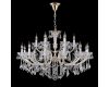 Подвесная люстра Crystal Lux CRISTELLE SP12+6 GOLD