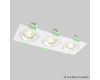 Встраиваемый светильник Crystal Lux CLT 002C3 WH V2