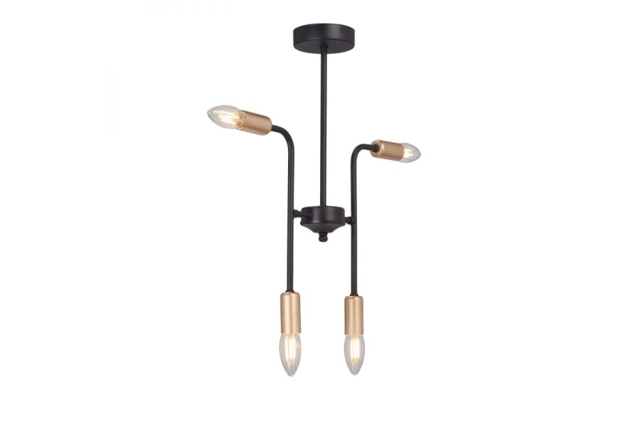 Люстра на штанге Vitaluce V3022-1/4PL