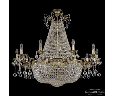 Потолочная люстра Bohemia Ivele Crystal 2228H210/10/106IV/Y1 GB
