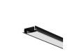 Алюминиевый профиль встраиваемый с накладным фланцем Maytoni Led Strip ALM-004-B-2M 632010