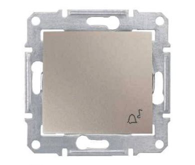 Выключатель кнопочный Звонок Schneider Electric Sedna 10A 250V SDN0800168