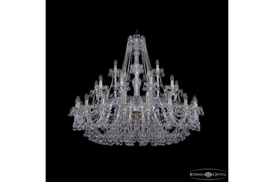 Подвесная люстра Bohemia Ivele Crystal 1409/20+10+5/460 G