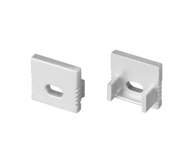 Заглушка Arlight FANTOM-W12 SILVER с отверстием (Пластик) 063072