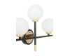 Бра Lumina Deco Marsiada LDW 6033N-3 BK+F.GD