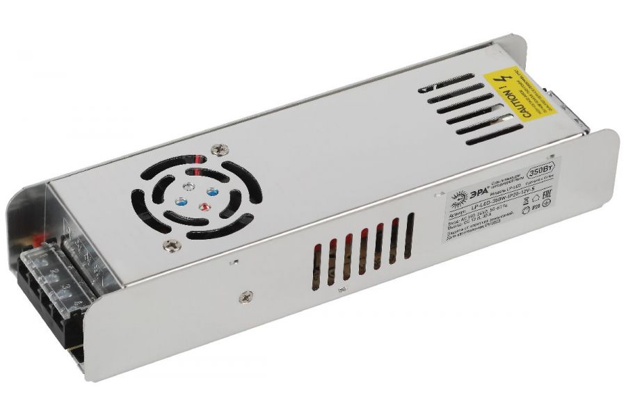 Блок питания Эра 350Вт DC12В 30A IP20 LP-LED-350W-IP20-12V-S Б0061128