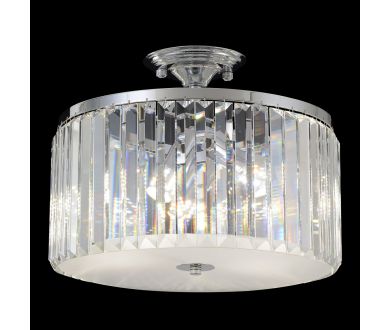 Потолочная люстра Crystal Lux HILTON PL4 CHROME
