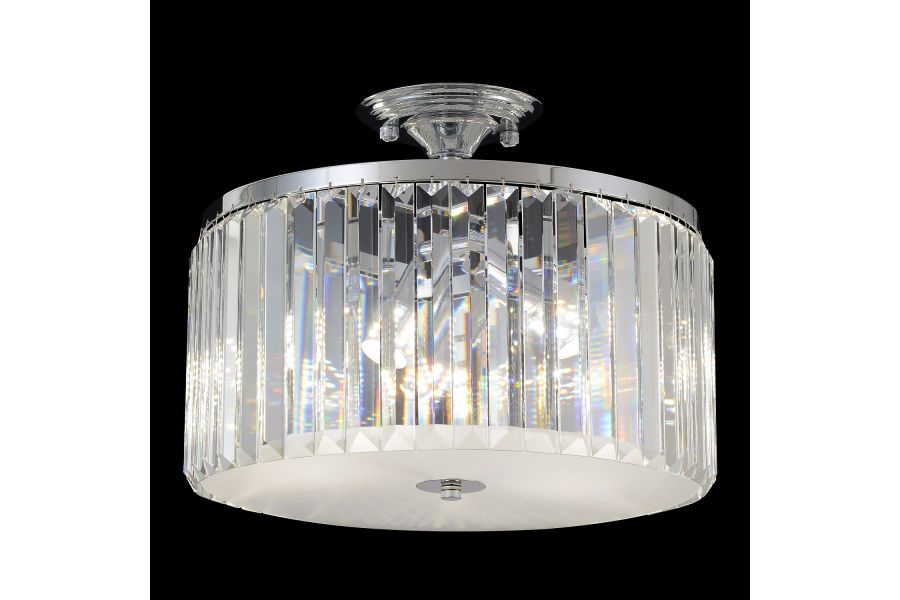 Потолочная люстра Crystal Lux HILTON PL4 CHROME
