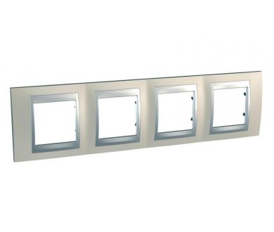 Рамка 4-постовая Schneider Electric Unica Top MGU66.008.095