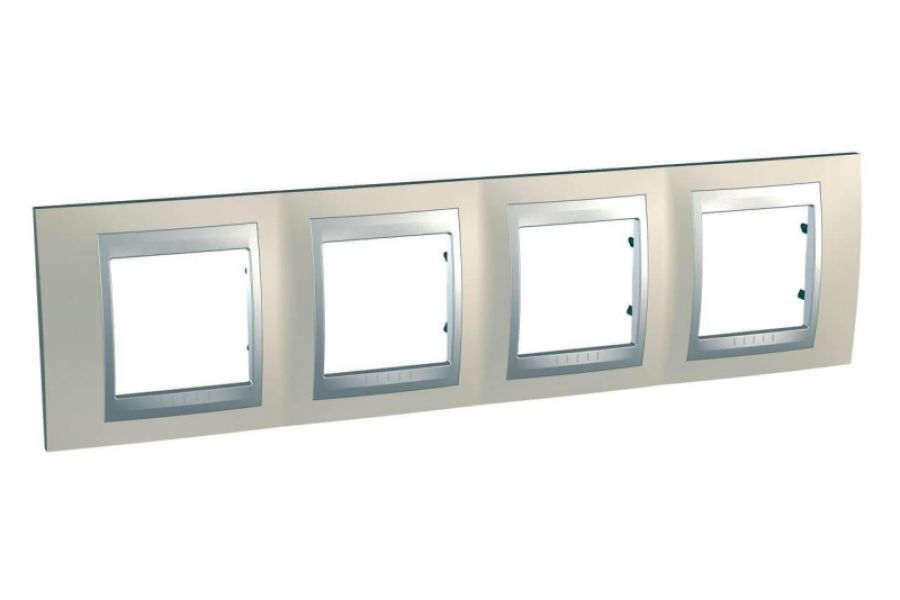 Рамка 4-постовая Schneider Electric Unica Top MGU66.008.095