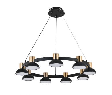 Купить Подвесная люстра Indigo Traforo 11059/9P Black V000183L Подвесная люстра Indigo Traforo 11059/9P Black V000183L