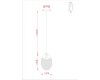 Подвесной светильник Arte Lamp Vitoria A2095SP-1GO