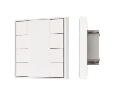 Кнопочная панель Arlight KNX-301-22-8-SH-IN White BUS, Frame 037723