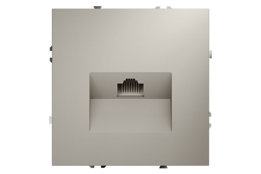 Розетка компьютерная Voltum S70 VLS060103 (кашемир)