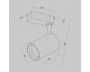 Трековый светильник Maytoni Technical Vuoro TR003-1-10W4K-M-W