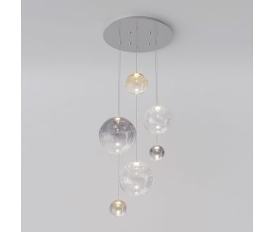 Подвесной светильник Eurosvet Wonder 50230 LED хром a062052