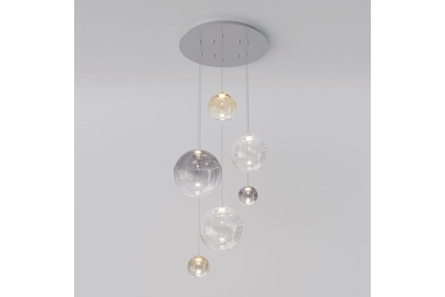 Подвесной светильник Eurosvet Wonder 50230 LED хром a062052