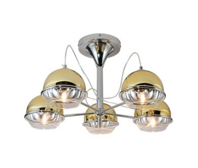 Потолочная люстра Lumina Deco Veroni LDC 1029-5 GD