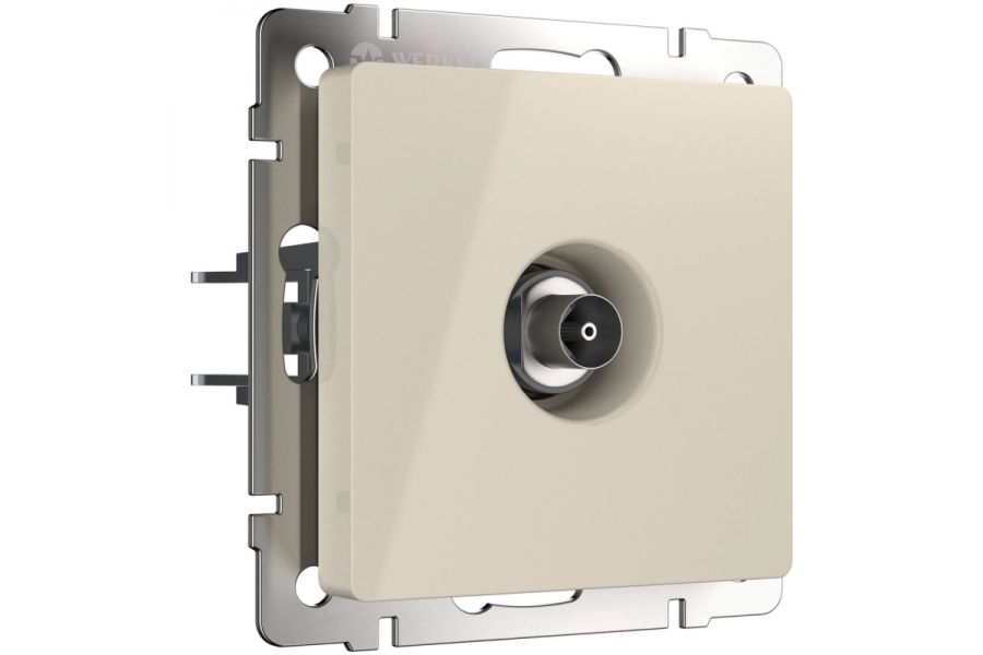 ТВ-розетка оконечная Werkel слоновая кость W1183003 4690389155802