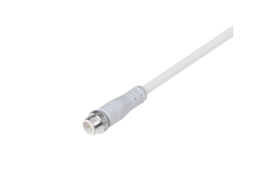 Коннектор питания Arlight ARL-WAVE-1615-CON-POWER-MALE-4PIN-WHT (IP67 Пластик) 060094