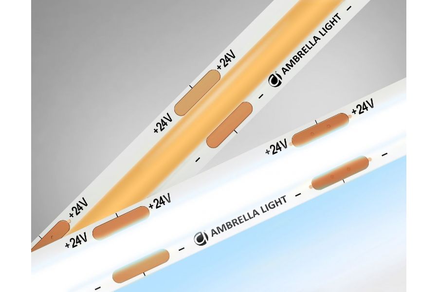 Светодиодная лента Ambrella Light Illumination 24В COB 10Вт/м 6500K 5м IP20 GS4653