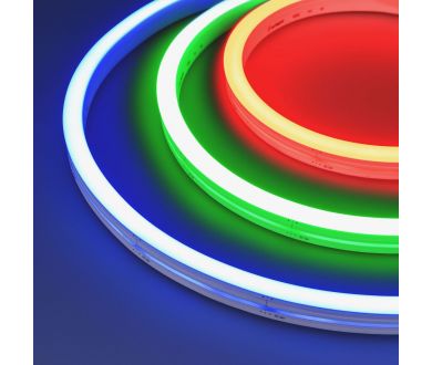 Светодиодная герметичная лента Arlight WAVE-SIDE-PU-H120-06x12mm 24V RGB (8 W/m, IP68, 3m, wire x1) 052593