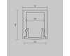 Профиль накладной Maytoni Led Strip ALM-0809-S-2M 631010