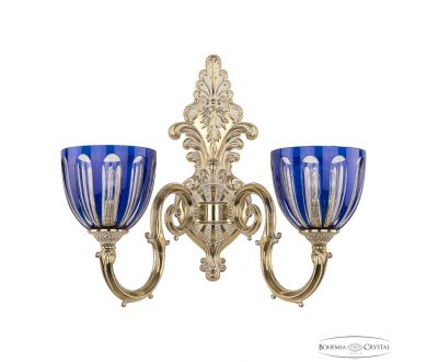 Бра Bohemia Ivele Crystal Verona 7203B15/2/210 GW P1 U Clear-Blue/H-1H