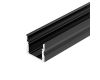 Алюминиевый профиль Arlight LINE-1715-2000 ANOD BLACK 044275