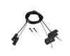 Подвес токопроводящий Arlight SL-LINE-25100 2x2m Set BLACK 045799