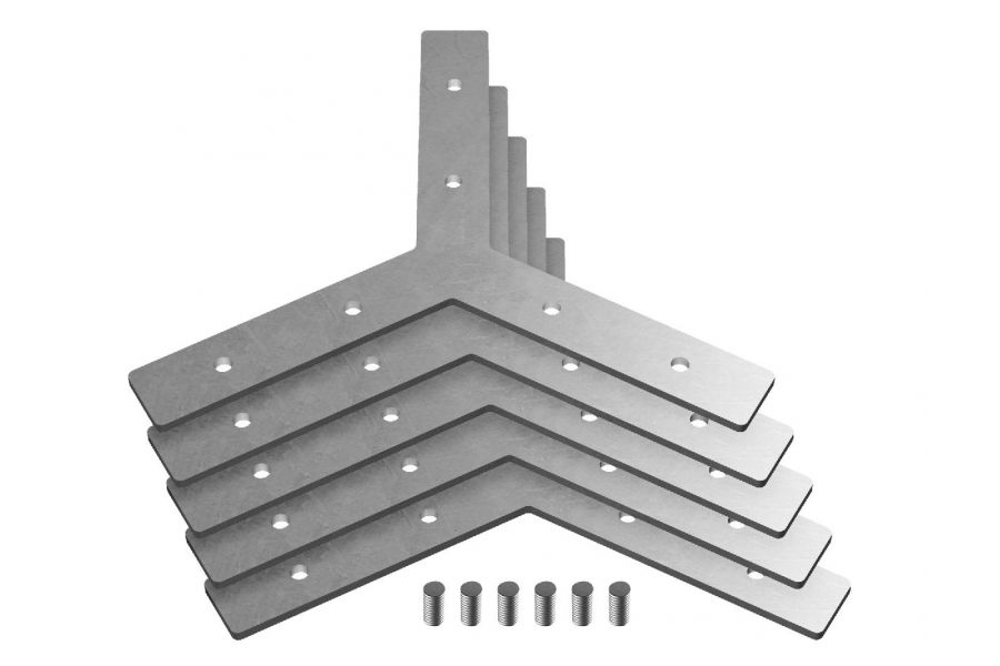 Соединитель Y-образный (5 шт.) Ambrella Light Profile System GP8056