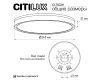 Настенно-потолочный светильник Citilux Etalon CL750241