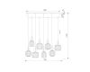 Подвесной светильник TK Lighting 11045 Sophia Cognac a071827