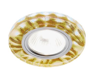 Встраиваемый светодиодный светильник Ambrella Light Led S232 W/G