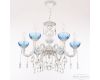 Подвесная люстра Bohemia Ivele Crystal AL79101/6/175 A WMN P Aquamarine/M-1H