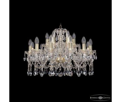 Подвесная люстра Bohemia Ivele Crystal 1413/12+6/220 G
