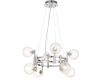 Подвесная люстра Crystal Lux LUXURY SP8 CHROME