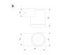 Уличный настенный светильник Arlight LGD-RAY-WALL-R65-9W Day4000 (GR, 23 deg, 230V) (IP65 Металл) 044852(1)
