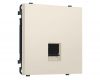 Комплект механизма телефонной розетки SIGMA Бежевый матовый RJ-11 Ambrella Volt MS332030 (SP3320, PR190)