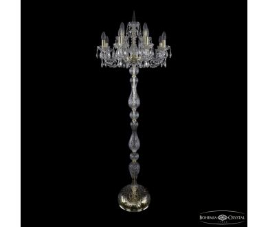 Торшер Bohemia Ivele Crystal 1402T1/8+4/195-165 G