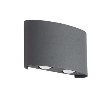 Уличный настенный светодиодный светильник Crystal Lux CLT 023W2 DG