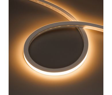 Светодиодная лента герметичная Arlight HORIZON-3D-А120-12x12mm 24V Warm3000 (12 W/m, IP67, 5m, wire x1) (Вывод боковой) 062283