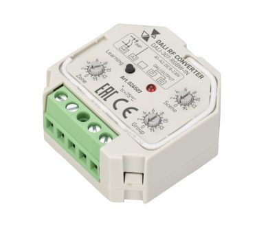Конвертер RF-сигнала Arlight Dali-307-RGBW-IN (Dali-Bus, RF, Push) 026507
