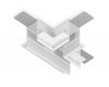 Коннектор Т-образный Ambrella Light Magnetic 220V GL1041