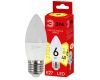 Лампа светодиодная Эра E27 6W 2700K ECO LED B35-6W-827-E27 Б0020620